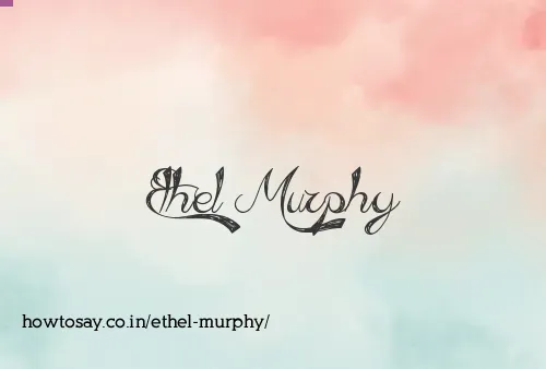 Ethel Murphy