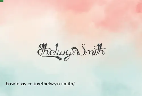 Ethelwyn Smith