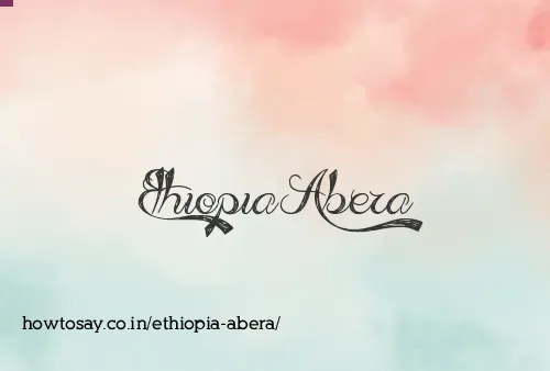 Ethiopia Abera