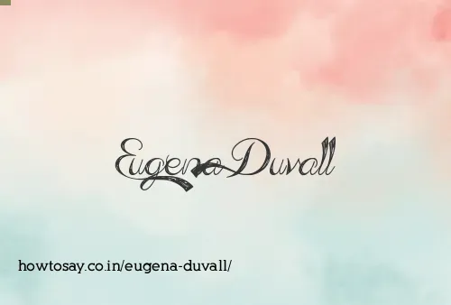 Eugena Duvall