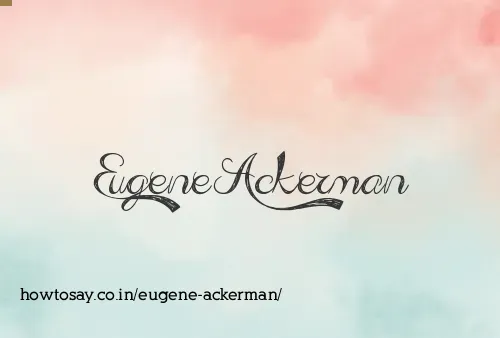 Eugene Ackerman