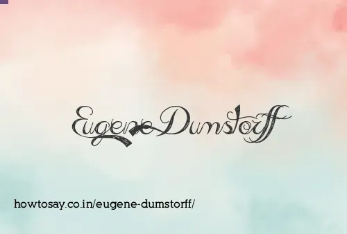 Eugene Dumstorff
