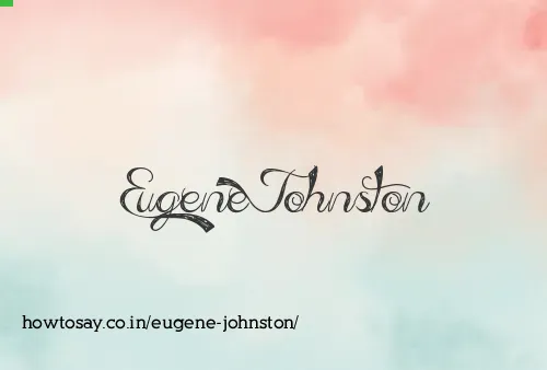 Eugene Johnston