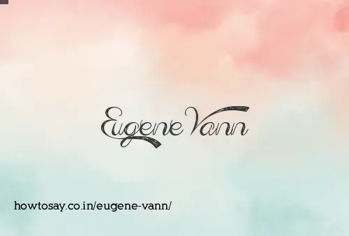Eugene Vann