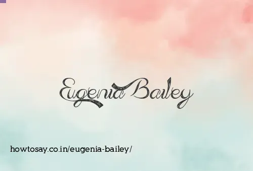 Eugenia Bailey