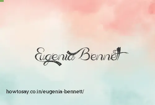 Eugenia Bennett