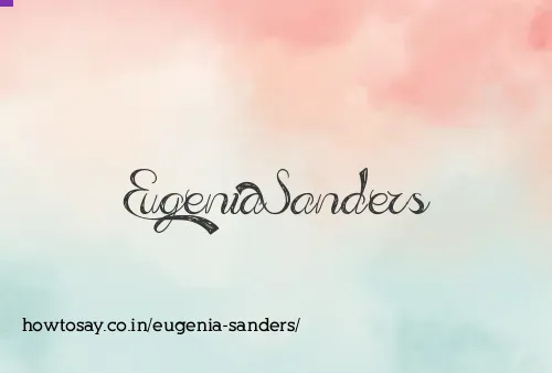 Eugenia Sanders