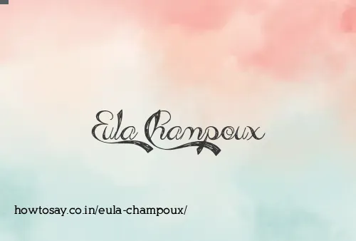 Eula Champoux