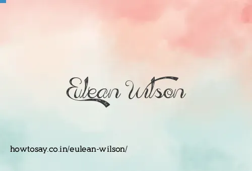Eulean Wilson