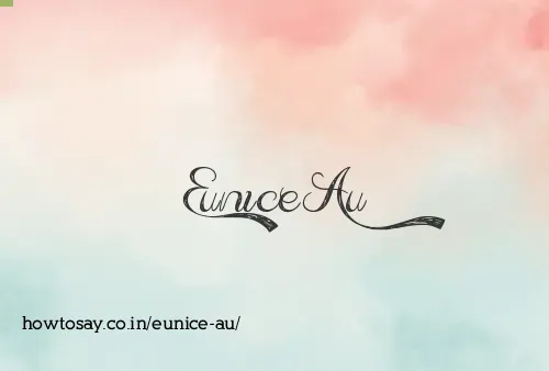 Eunice Au