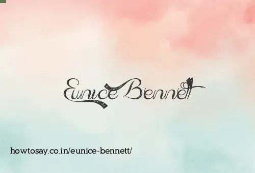 Eunice Bennett