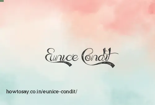 Eunice Condit