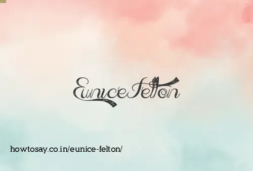 Eunice Felton