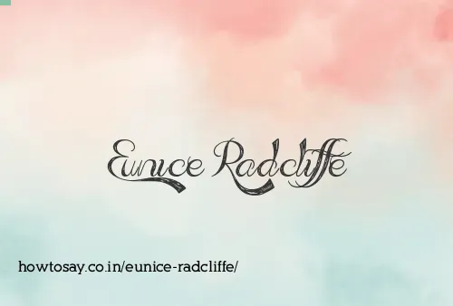 Eunice Radcliffe