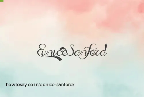 Eunice Sanford