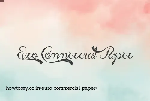 Euro Commercial Paper
