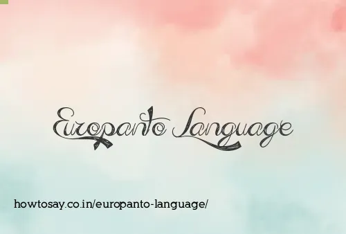 Europanto Language