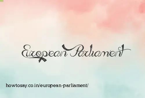 European Parliament