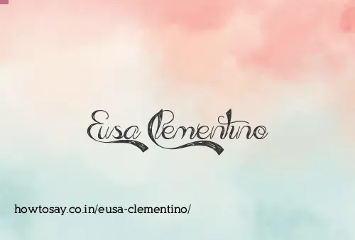 Eusa Clementino