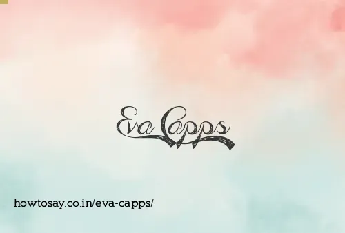 Eva Capps