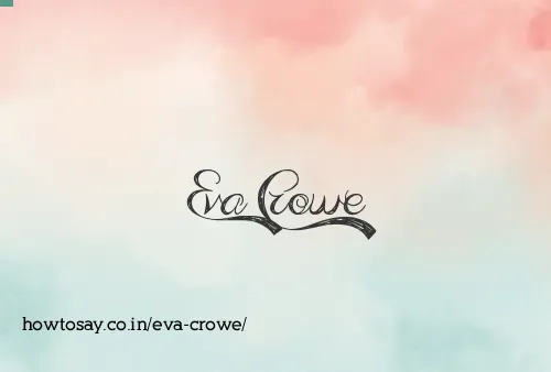 Eva Crowe