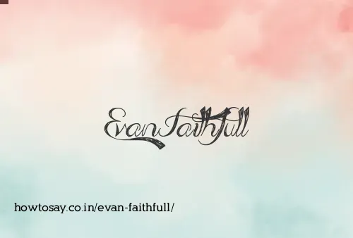 Evan Faithfull