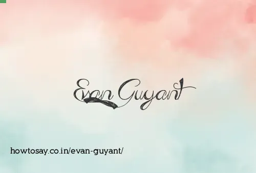 Evan Guyant
