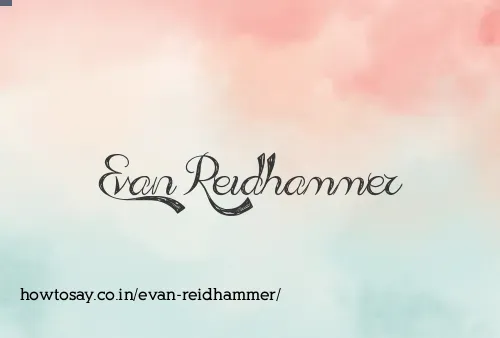 Evan Reidhammer