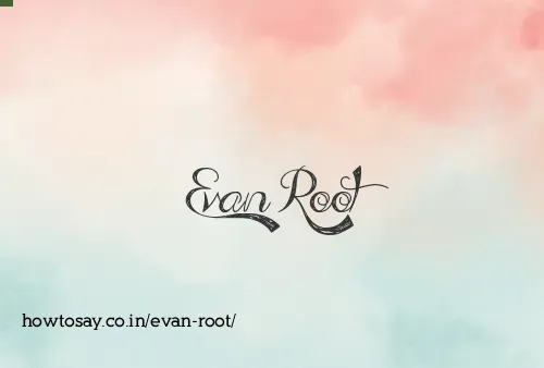 Evan Root