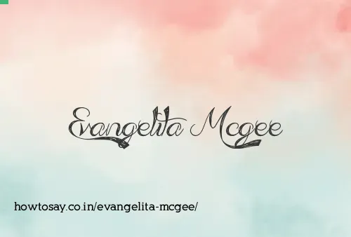 Evangelita Mcgee