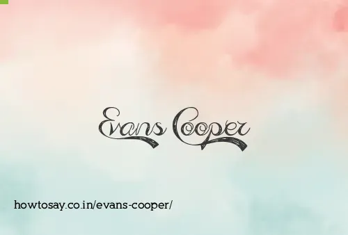 Evans Cooper