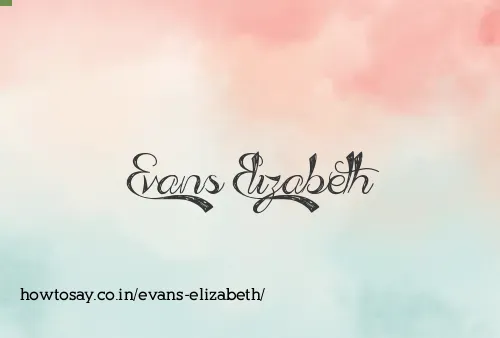 Evans Elizabeth