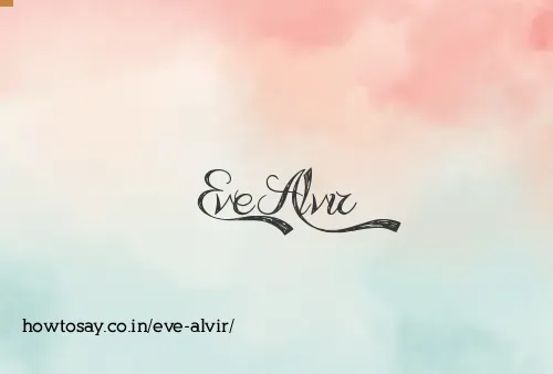 Eve Alvir