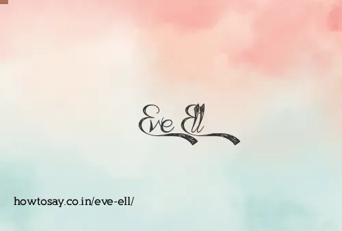 Eve Ell