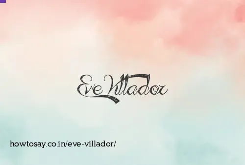 Eve Villador