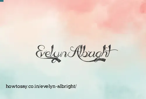 Evelyn Albright