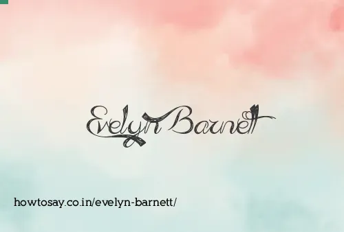 Evelyn Barnett