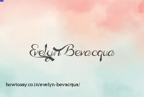 Evelyn Bevacqua