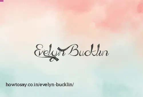 Evelyn Bucklin