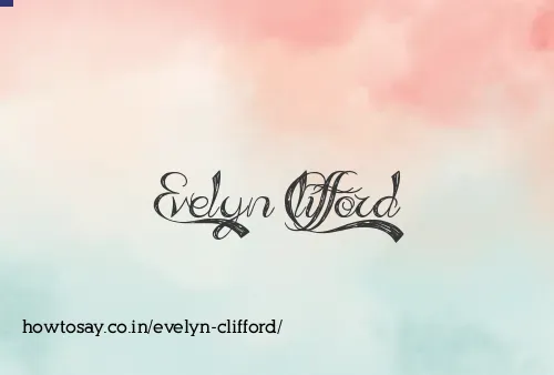 Evelyn Clifford