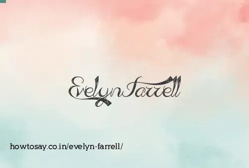 Evelyn Farrell