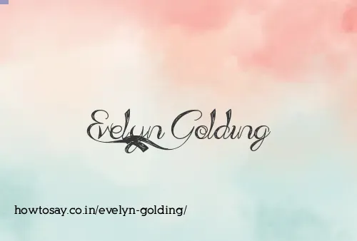 Evelyn Golding