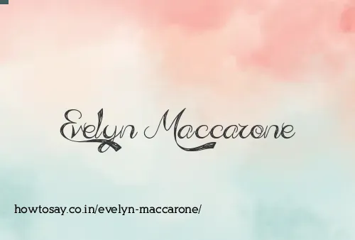 Evelyn Maccarone
