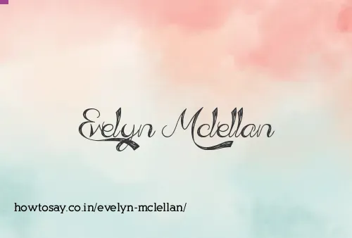 Evelyn Mclellan