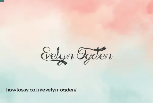 Evelyn Ogden