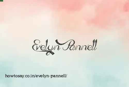 Evelyn Pannell