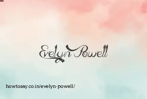 Evelyn Powell