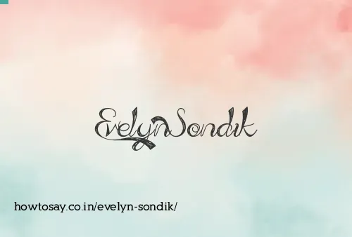 Evelyn Sondik