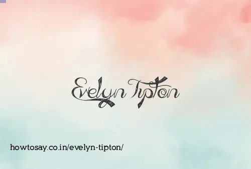 Evelyn Tipton