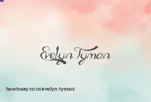 Evelyn Tyman